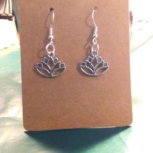 Lotus Flower Earrings